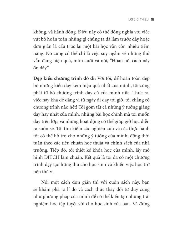 ĐỪNG DẠY THEO LỐI ĐÓ - Để trở thành Giáo viên 